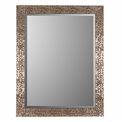 Wall mirror Ingo, champagne tone, H93x73cm