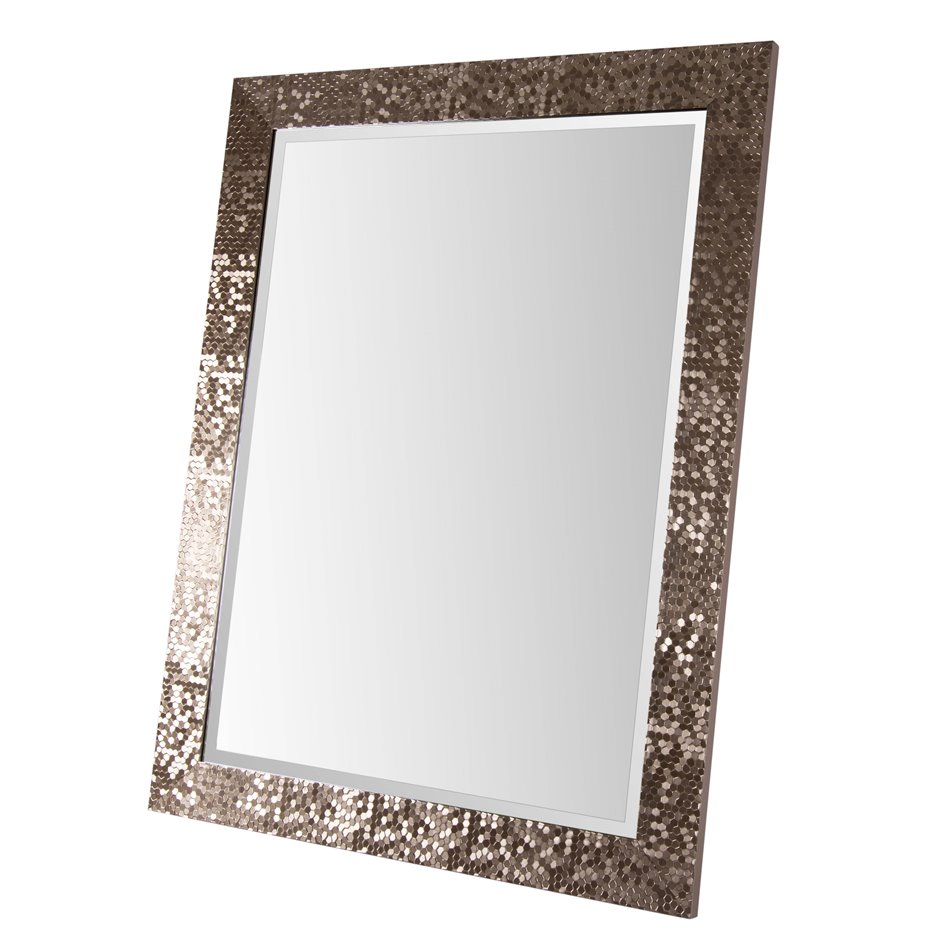Wall mirror Ingo, champagne tone, H93x73cm