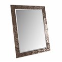 Wall mirror Ingo, champagne tone, H93x73cm