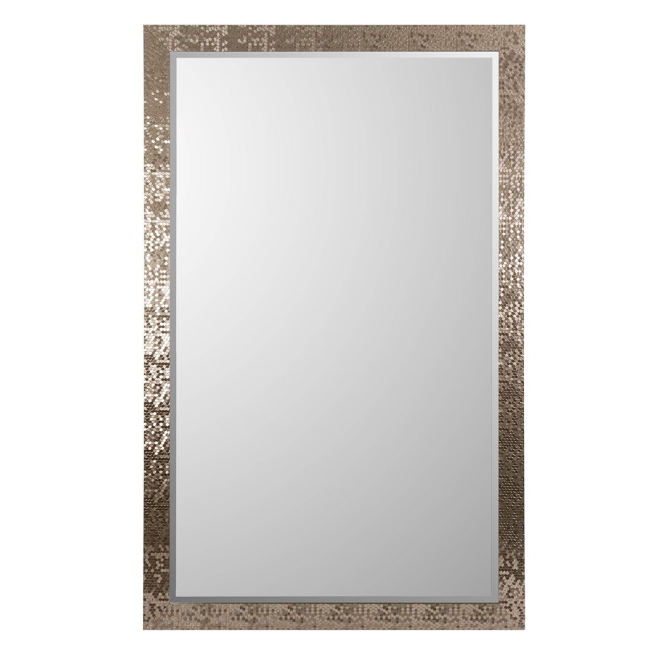 Wall mirror Ingo, champagne, H163x103cm