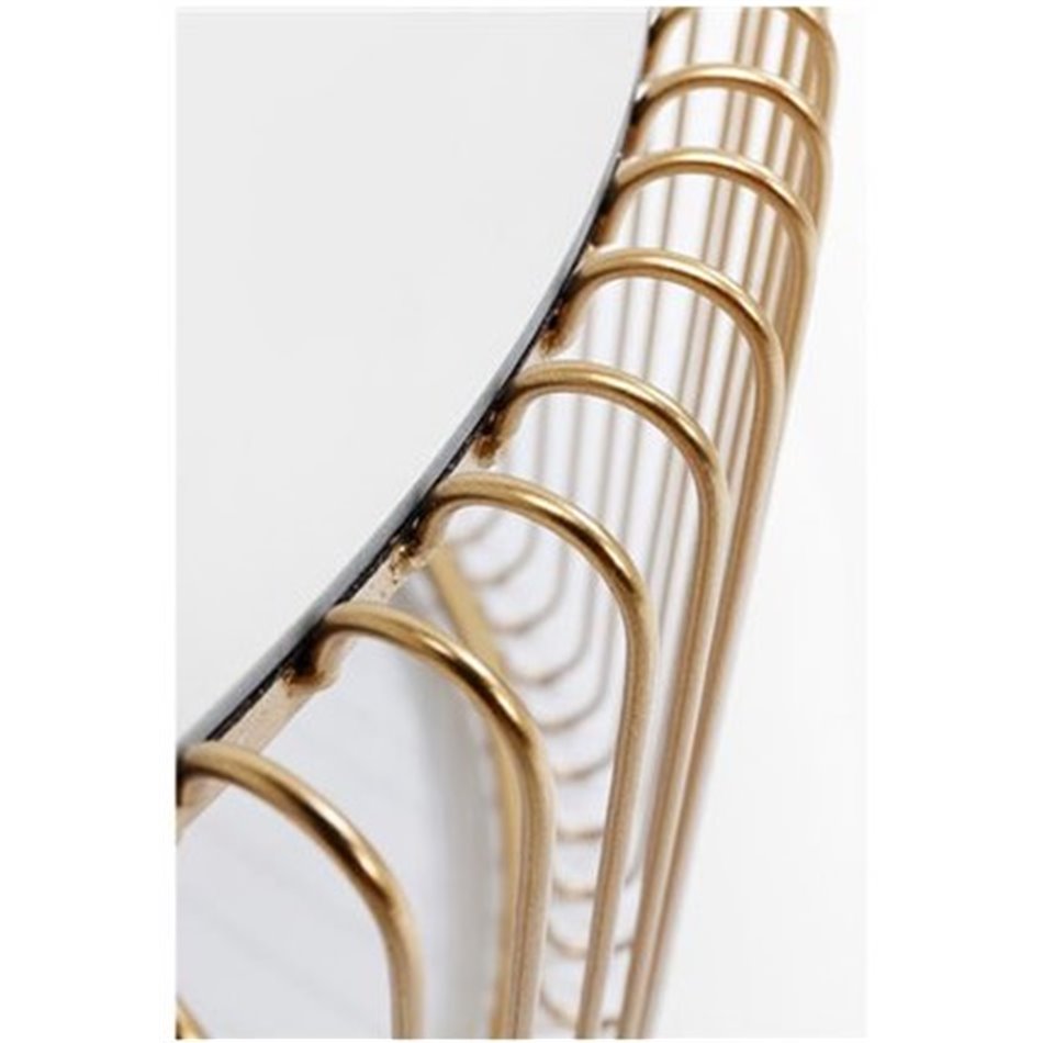 Журнальный столик Wire Brass S, H30.5xD60cm