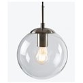 Wall lamp Rolfs, nickel, E27 60W(MAX), H41-55x28x20cm
