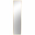 Mirror standing Izabella, copper color, H152x35x2.5cm