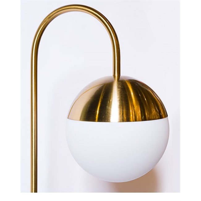 Настольная лампа Segundo, цвет латуни, E27 60W(MAX), H67см D26см