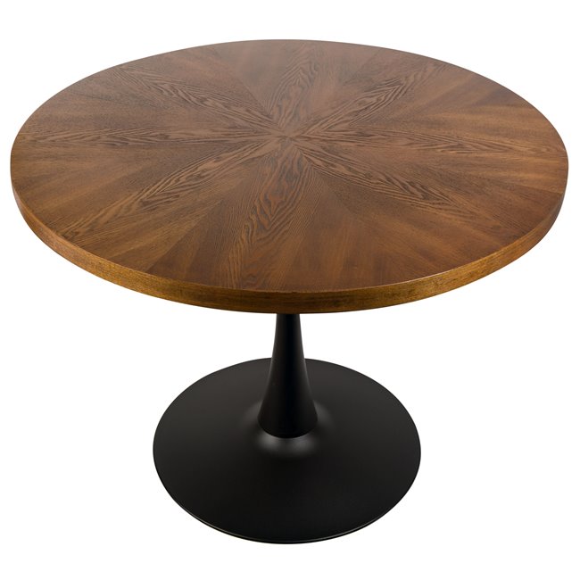 Söögilaud Torino, pähklipuust spoon, D100xH76cm