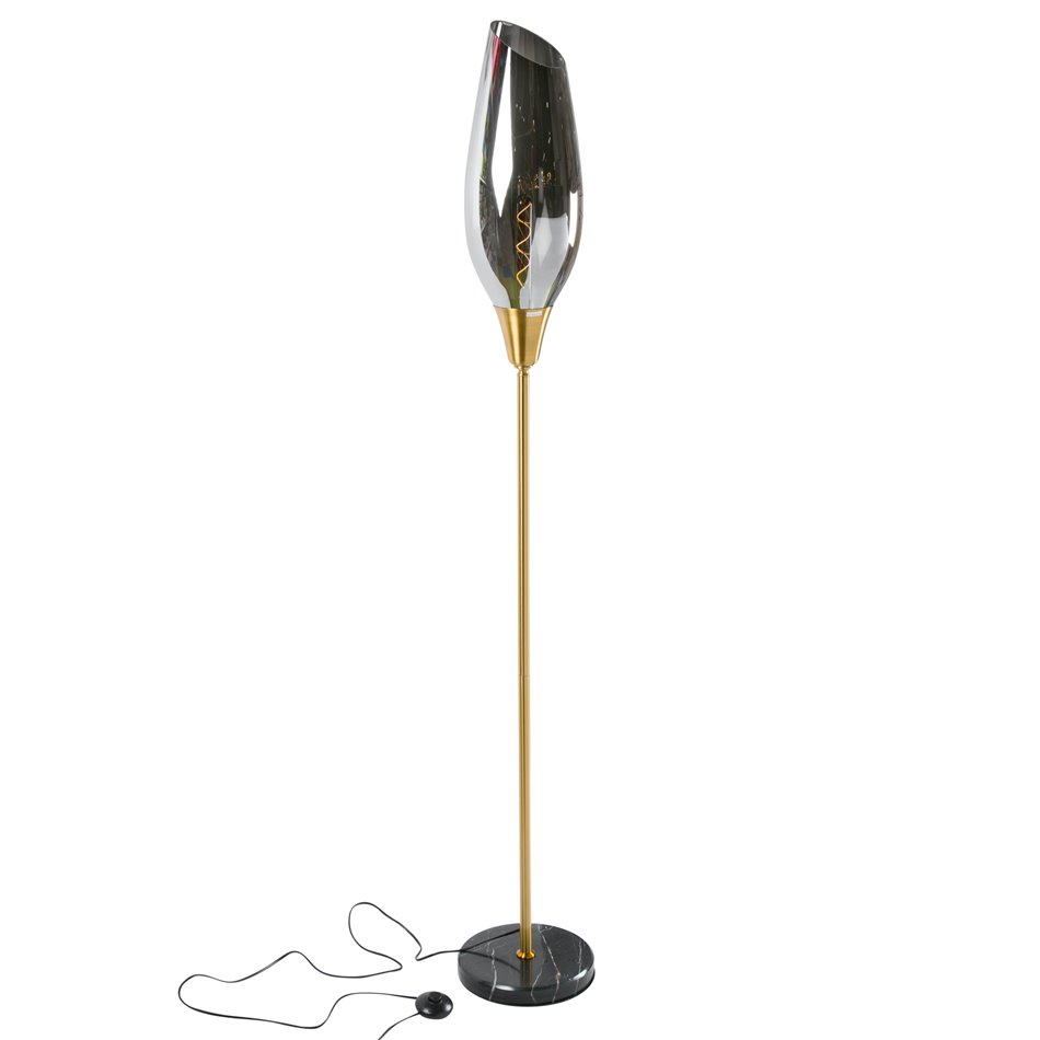 Floor lamp Bella Smoke, H174xD27cm E27 60W(MAX)