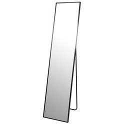 Põrandapeegel Izabella, must värv, H152x35x2,5cm