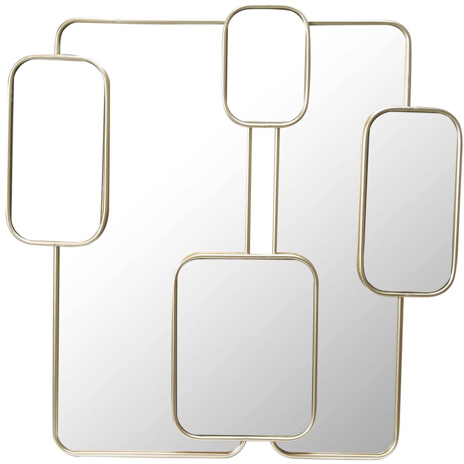 Wall mirror Ballao, 100x5x100cm