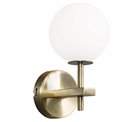 Wall lamp Rossi, white/bronze, G9 LED 3.5W(MAX),  H20cm, 10x16cm