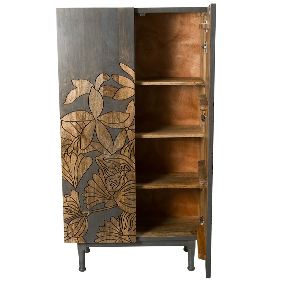 Kapp Forest Tropical 2, mangopuit/mdf, H140x70x30cm