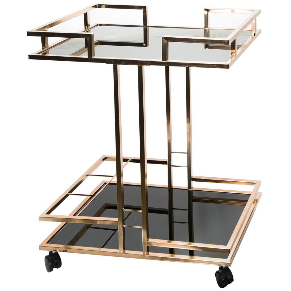 Serveerimislaud  Manzor, must, 67x43x84cm