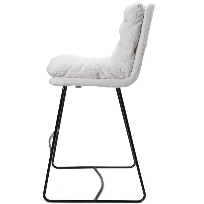 Baaritool Teddy,valge, H109x60.5x43cm, istumisosa kõrgus 80cm