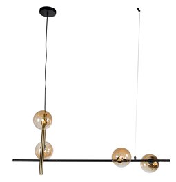 Подвесной светильник Radlin, H60-120x100x25cm, G9x4 LED 3W(MAX)