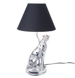 Table lamp Silver Leopard H46xD26cm, E14 40W(MAX)