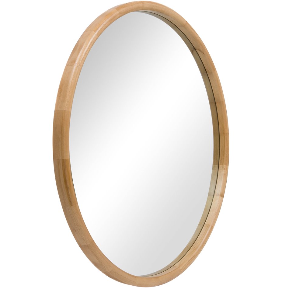 Mirror  Kaliks, wooden, D90x4cm