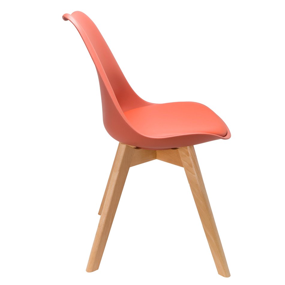 Chair Baya, teraccotta, H82x52.5x48cm, seat height 46cm