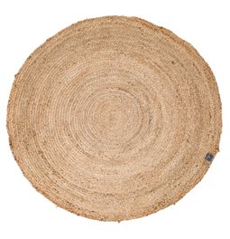Rug Jute, natural, D120cm