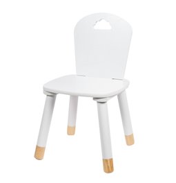 Chair Sweet, white, H50x30x30cm, seat height 25cm