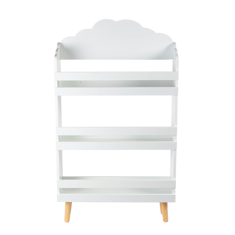 Книжная полка Cloud, белая, 58x100x18см
