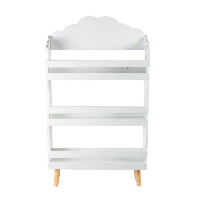 Книжная полка Cloud, белая, 58x100x18см