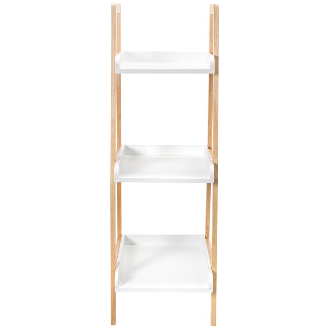 Rack Natureo 3 tier, white, H88.5x41x37cm, H88.5x30cm
