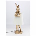 Laualamp Animal Rabbit, kuldne, E14 5W(MAX), H68x23x23cm