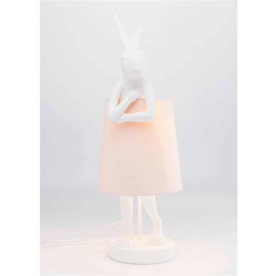 Table lamp Animal Rabbit, white, E14 5W(MAX), H68x23x23cm