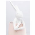 Table lamp Animal Rabbit, white, E14 5W(MAX), H68x23x23cm