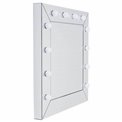 Wall mirror Make up, 81x81x7cm, E27 12x5W