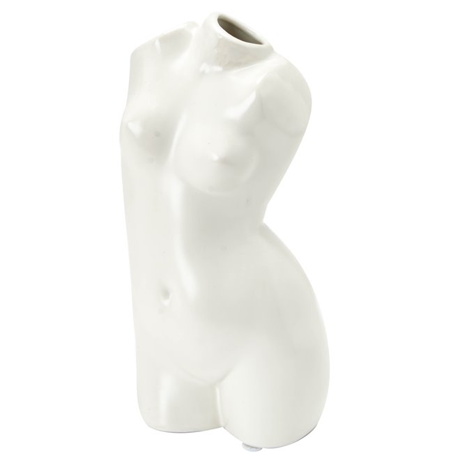 Vaas White Lady, keraamika, 9x10,5x21cm
