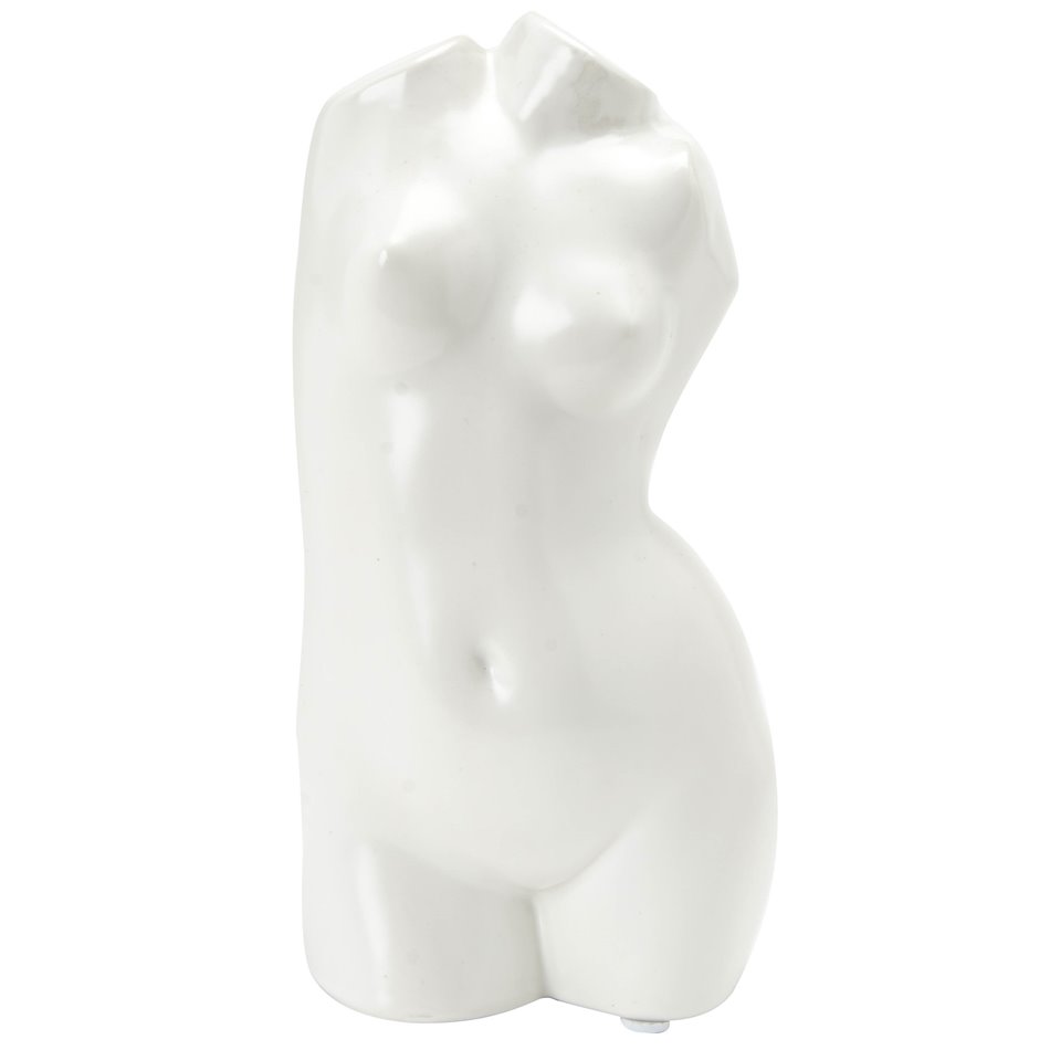 Vaas White Lady, keraamika, 9x10,5x21cm