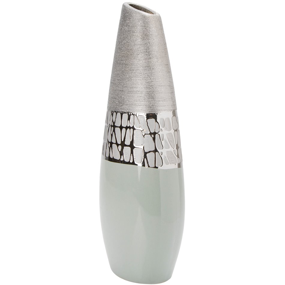 Vase Lagos, ceramic, H34.5x13x7cm