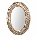 Wall mirror Ingels, gold, 61x5x76cm