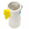 Vase Cockatoo Fine Earthenware, white, 21x13x30cm