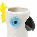 Vase Cockatoo Fine Earthenware, white, 21x13x30cm