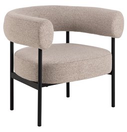 Кресло для отдыха Akfield бежевый, H71x78.5x67.5см, высота сиденья 43.5см