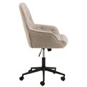 Office chair Ariko, beige, H106x60x67.5cm, seat height 47-57cm