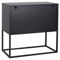 Буфет Acevton, чёрный, H80x82x40см 