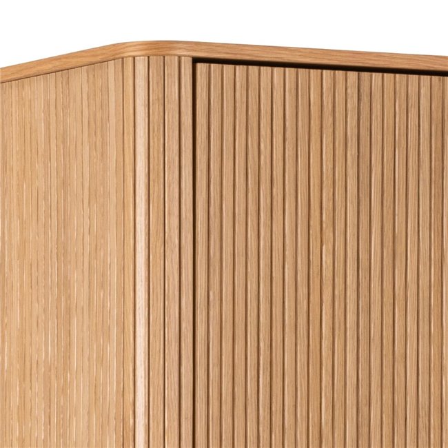 Wardrobe Angley, natural color, H200x100x55cm 