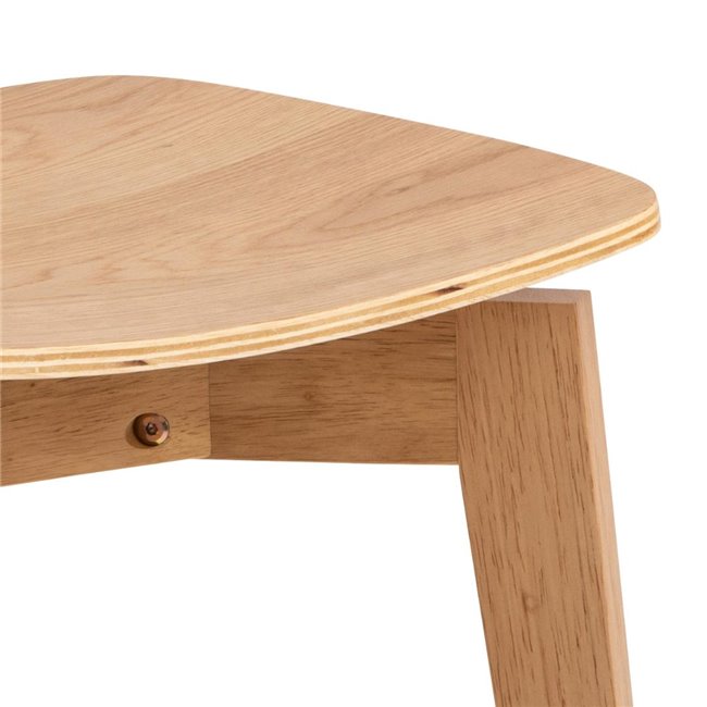 Söögitool Aroxby, komplektis 2 tk, naturaalne värv, H79.5x45x55cm, istumisosa kõrgus 42.5cm
