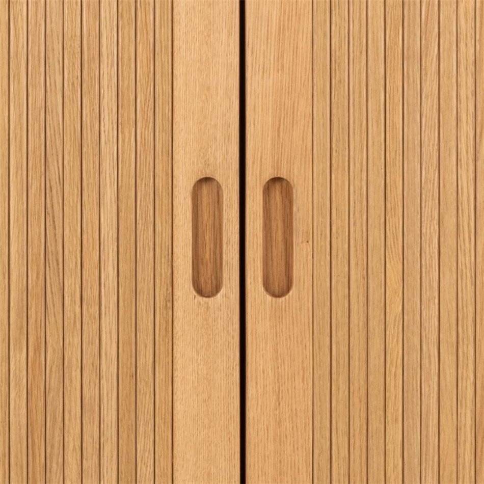 Wardrobe Angley, natural color, H200x100x55cm 