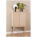 Шкаф Alinley, натурального цвета, H150x90.8x40см 