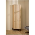 Wardrobe Albany, natural color, H200x51x60cm 