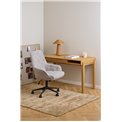 Office chair Ariko, beige, H106x60x67.5cm, seat height 47-57cm