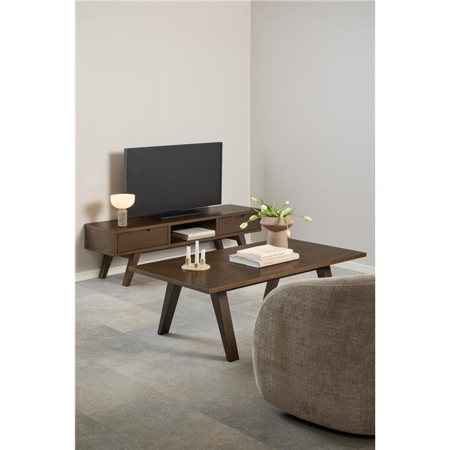 TV table Alina, brown, H45x150x40cm 