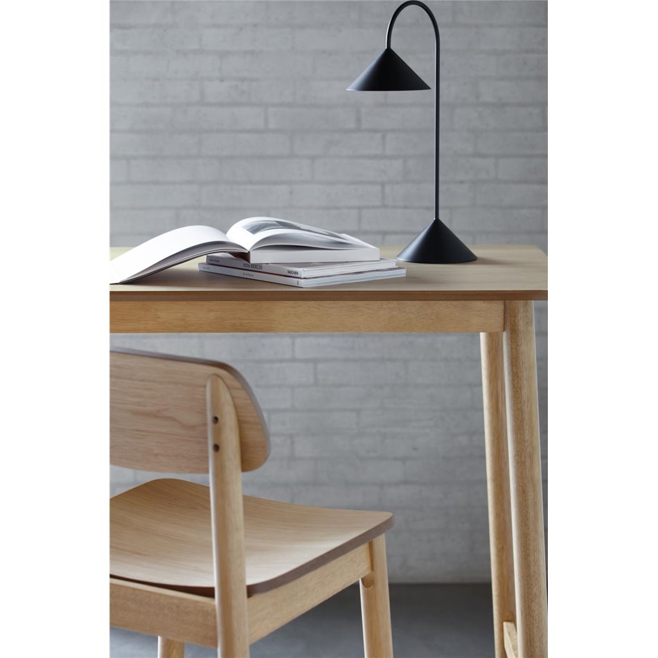 Bar chair Arlov, set of 2 pcs, natural color, H105x43.5x46.5cm, seat height 74cm