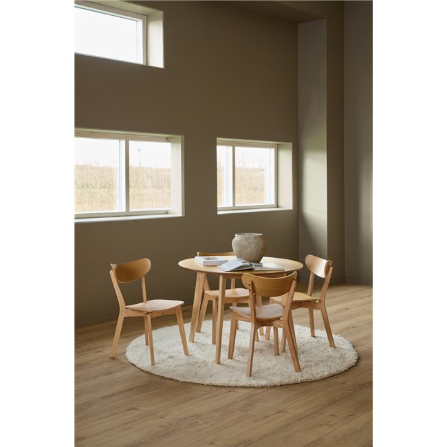 Söögitool Aroxby, komplektis 2 tk, naturaalne värv, H79.5x45x55cm, istumisosa kõrgus 42.5cm