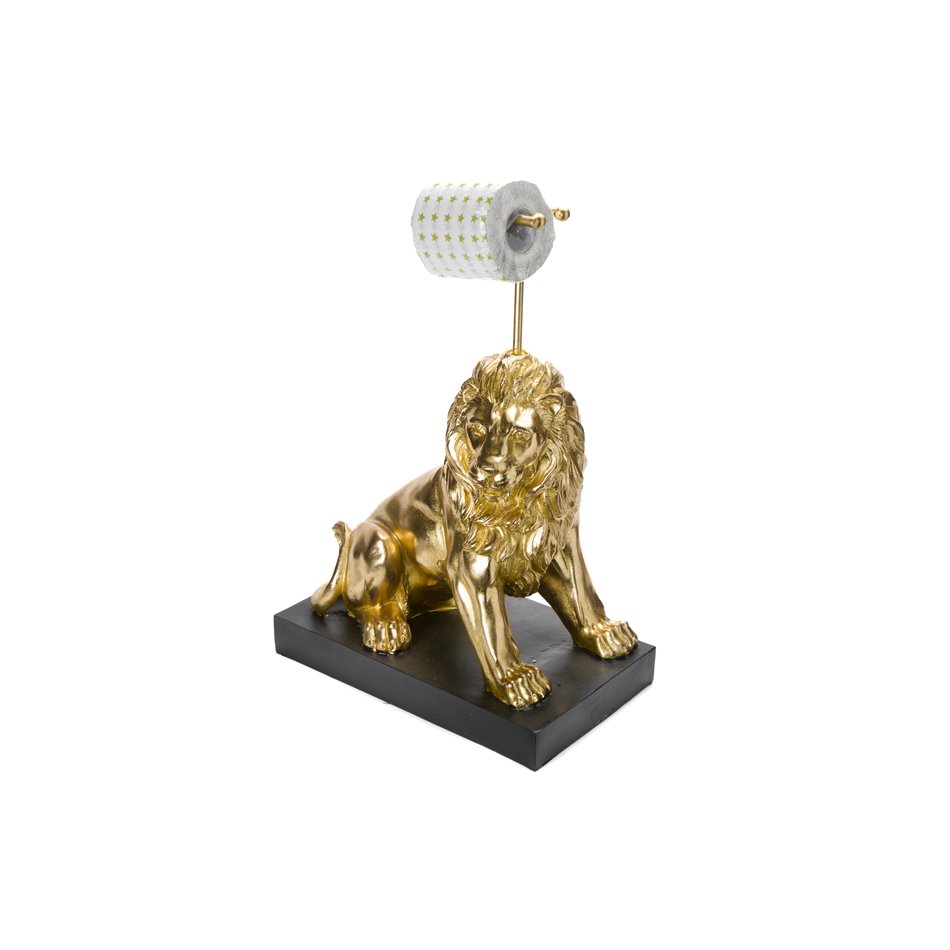 Decorative paper roll holder Lion, 58x41x23.5cm