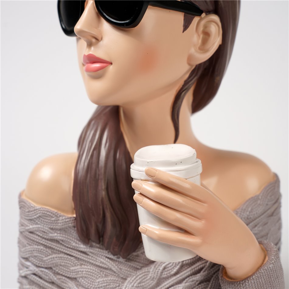 Декоративная фигурка Mery with tee, H27.5x17.4x13.3cm