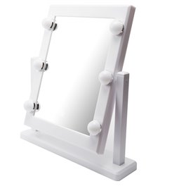 LED valgustusega peegel Hollywood, 37x9xH40.5cm